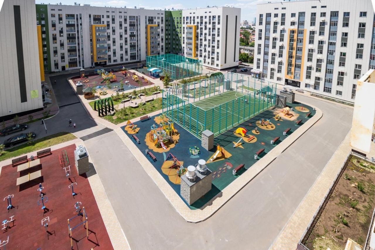Apartments 7 Я-14 อัสตานา ภายนอก รูปภาพ