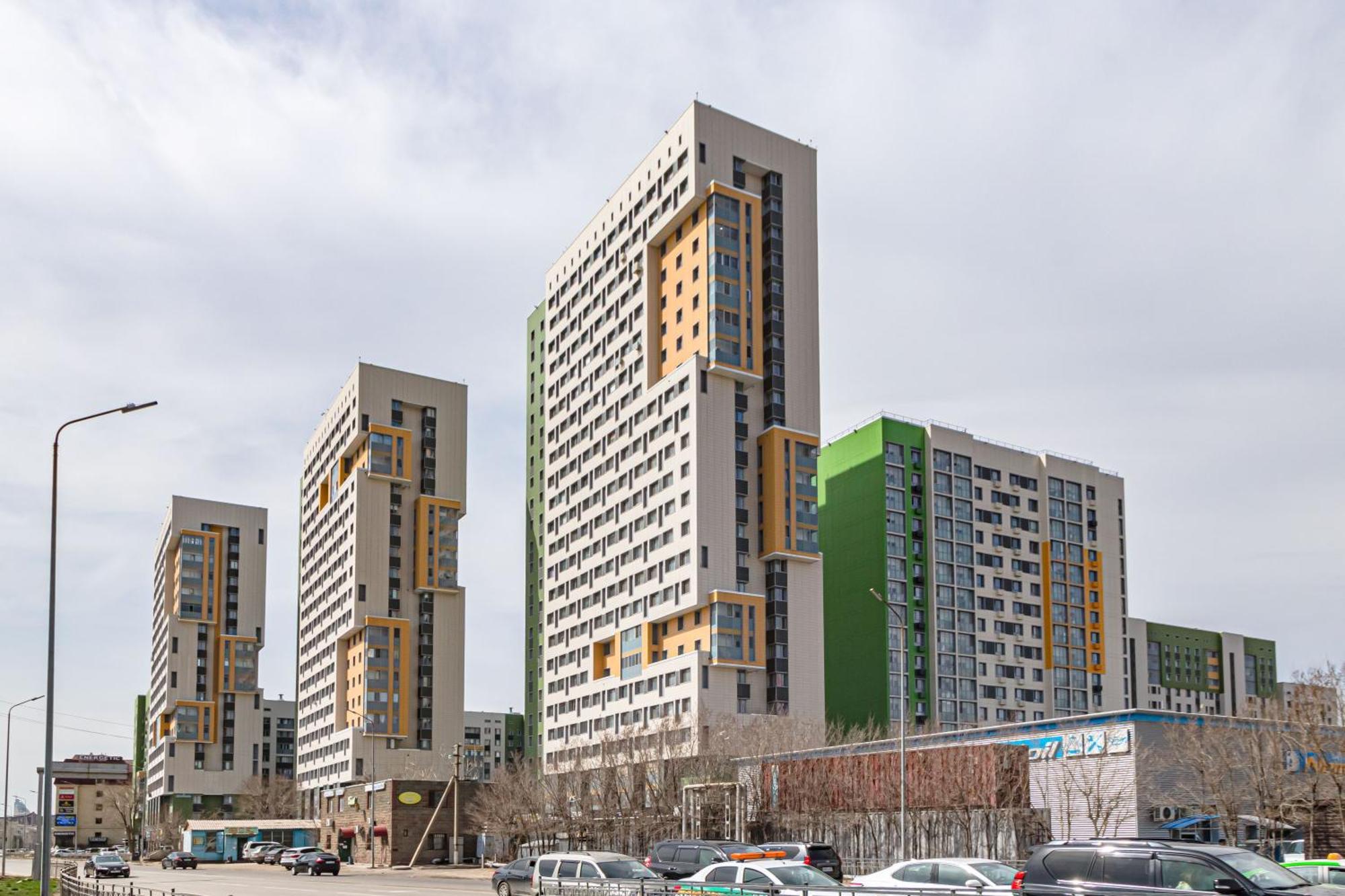 Apartments 7 Я-14 อัสตานา ภายนอก รูปภาพ